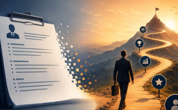 Article cover - SGE (1) من السيرة الذاتية إلى القصة المهنية